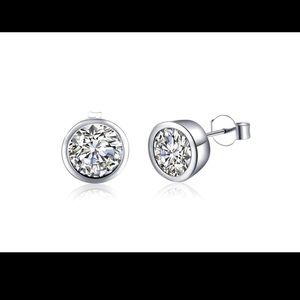 Jewelry - Sterling Silver Swarovski Crystal Stud Earring Jewelry - Sterling Silver Swarovski Crystal Stud Earring